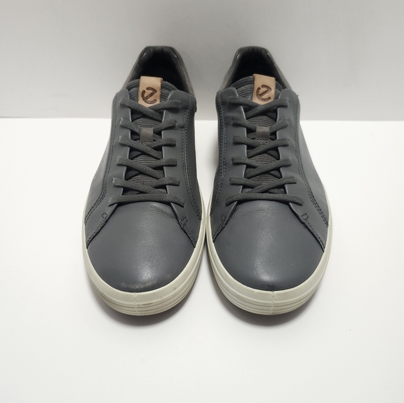 ECCO Soft 7 Mens Sneakers Shoes Size 45 Us 11 - 11.5 Grey - Picture 2 of 9